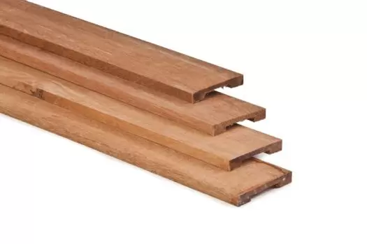 Afdeklat Vlak Hardhout