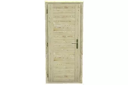 Dichte enkele deur 91 x 204 cm