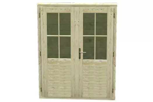 Dubbele deur breed 163 x 204 cm