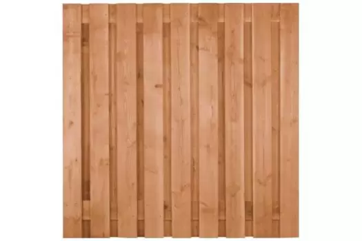 Schutting 180 x 180 19 Planks (ruw)