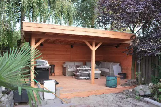 Overkapping 550 x 350 cm