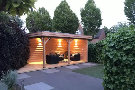 Overkapping 500 x 300 cm