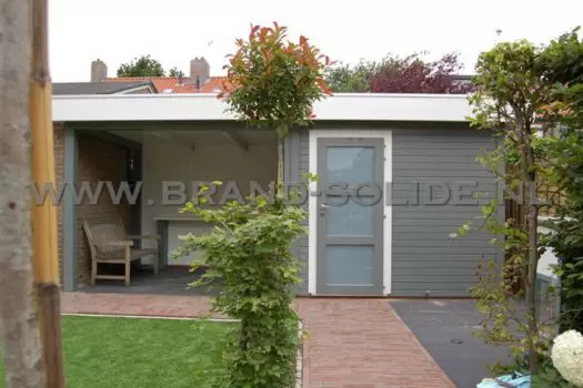 Modern 250 x 250 + luifel 250