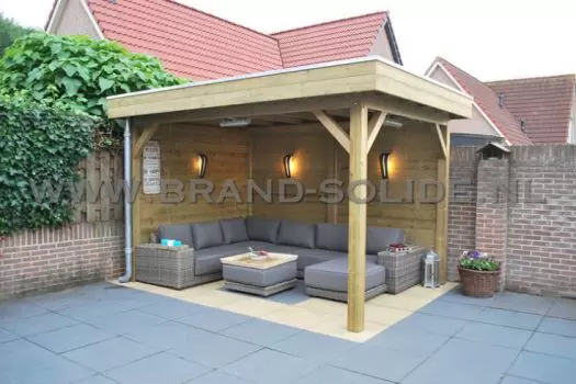 Overkapping vuren 350 x 250