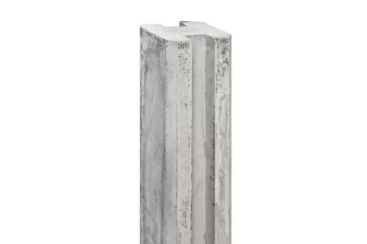 Sleufpaal Lichtgrijs 280 cm