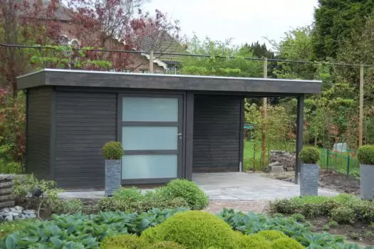 Modern 300 x 300 + luifel 300