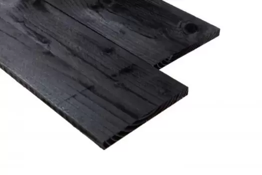 Zwarte Planken 25 x 275 mm