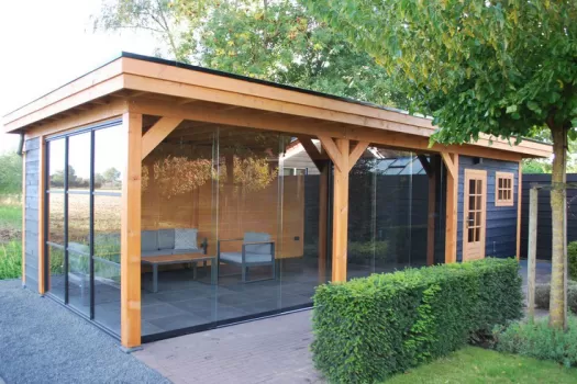 Overkapping 900 x 400 cm