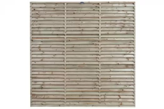 Louvre scherm Vuren 180 x 180 cm