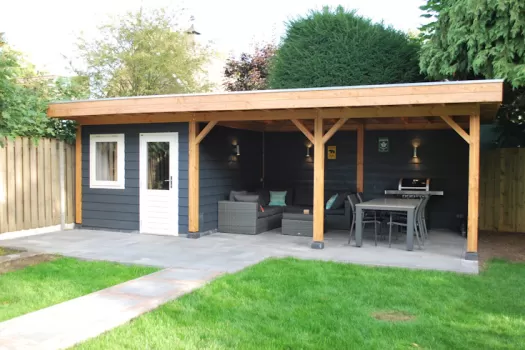 Overkapping 800 x 350 cm