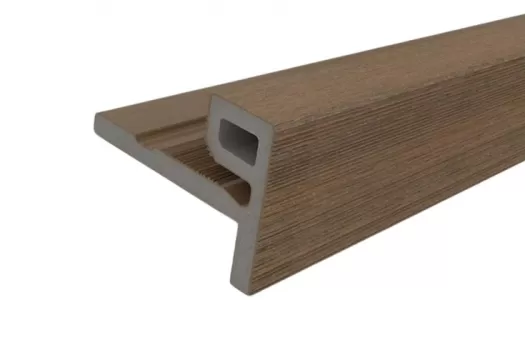 Teak Composiet Eindprofiel
