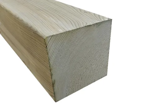 Vuren Geschaafde Paal 140 x 140 mm