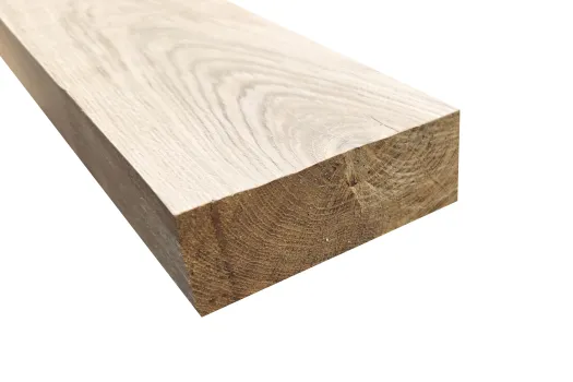 Geschaafde Eiken Gording 55 x 145 mm
