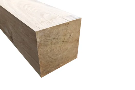 Geschaafde Eiken Paal 140 x 140 mm