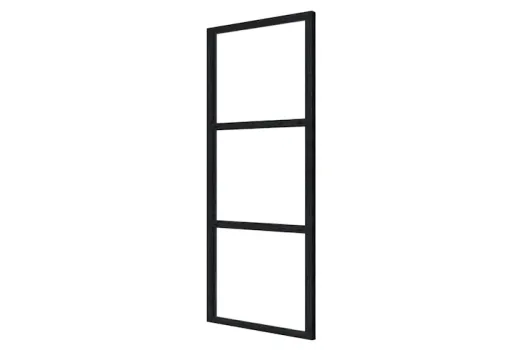 Vaste glaswand 1-delig