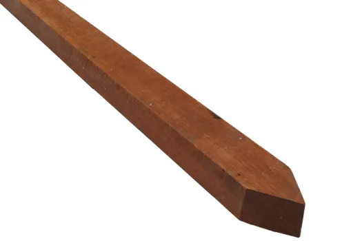 Hardhouten Paal 50 x 50 mm