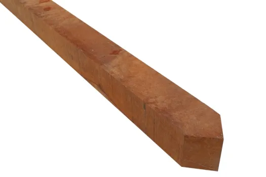 Hardhouten Paal 60 x 60 mm