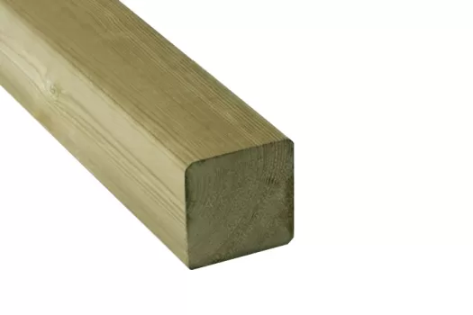 Grenen Paal 68 x 68 mm