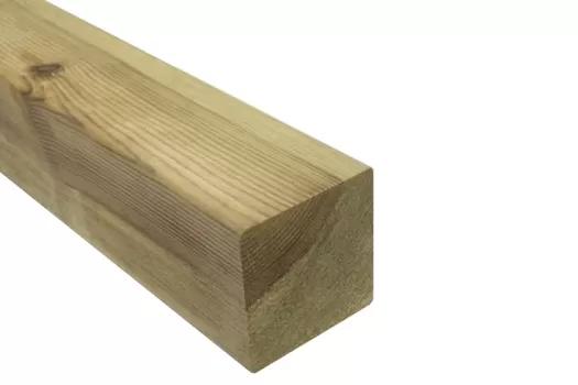 Grenen Paal 88 x 88 mm