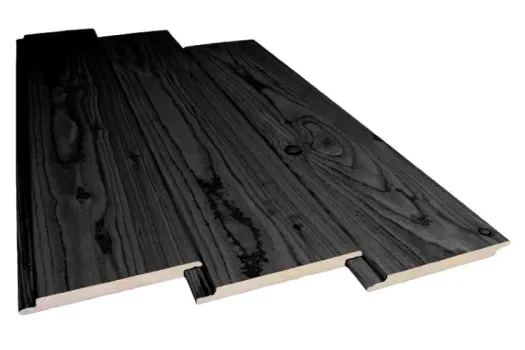 Sponningplank zwart 18 x 195 mm