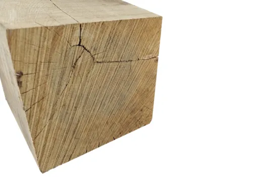 Eiken Paal 200 x 200 mm
