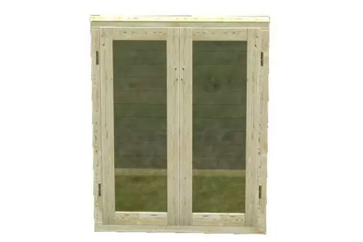 Vleugelraam 135 x 168 cm