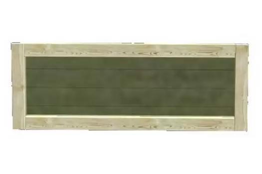 Vast raam 128 x 48 cm