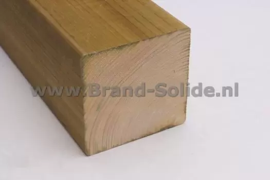 Grenen Paal 120 x 120 mm