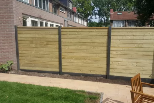 Blokhutprofiel-schutting | Vuren