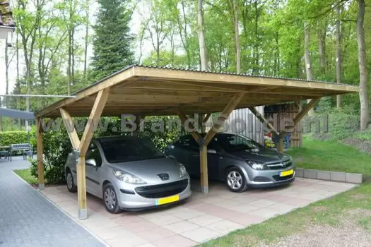 Y carport dubbel